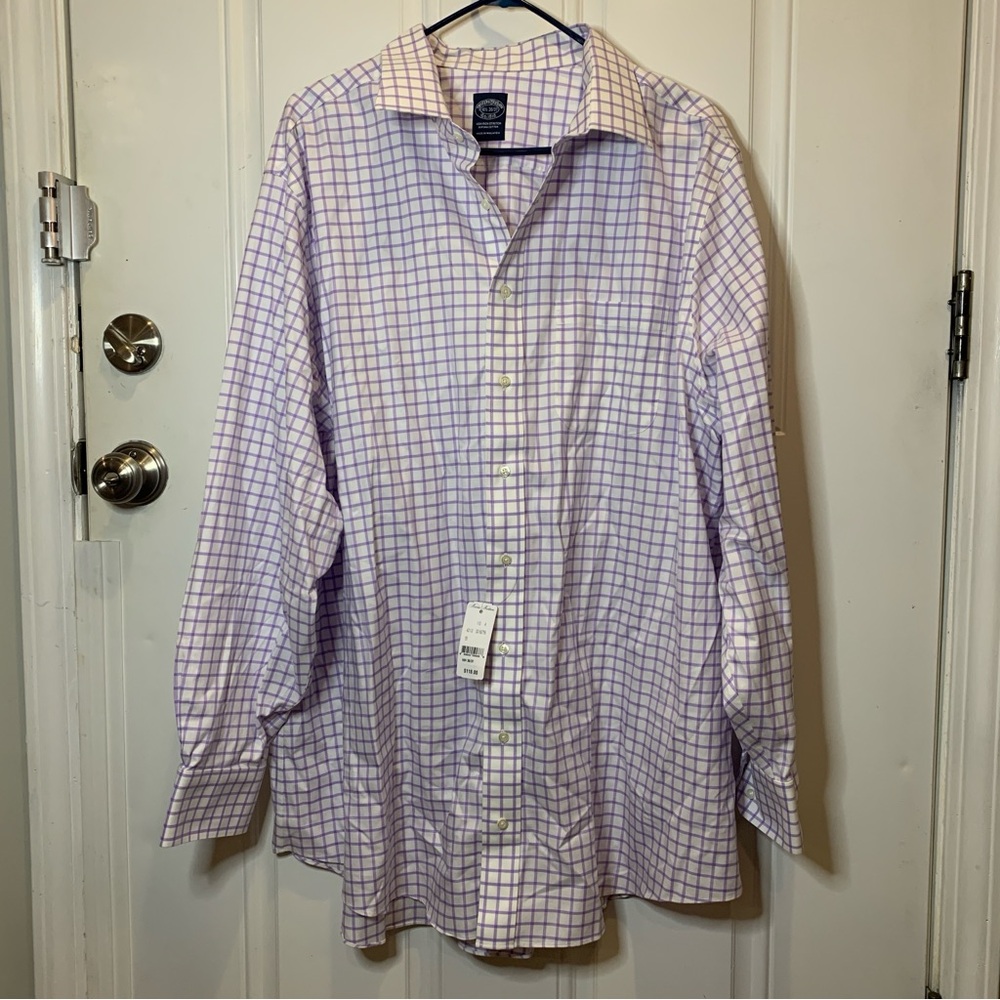 Men's Purple Checkered Shirt